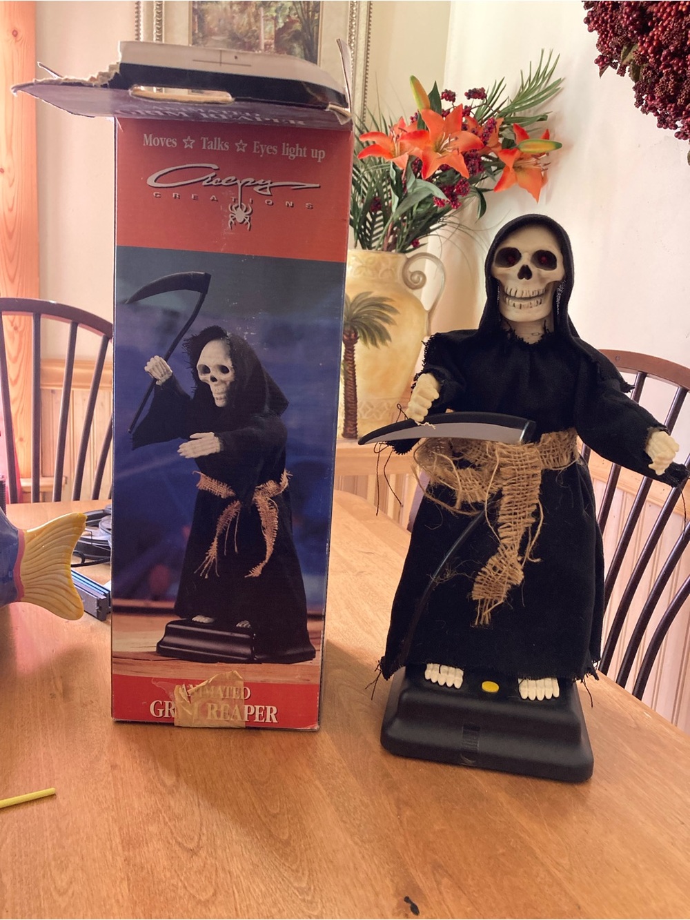 Animated Grim Reaper for Halloween